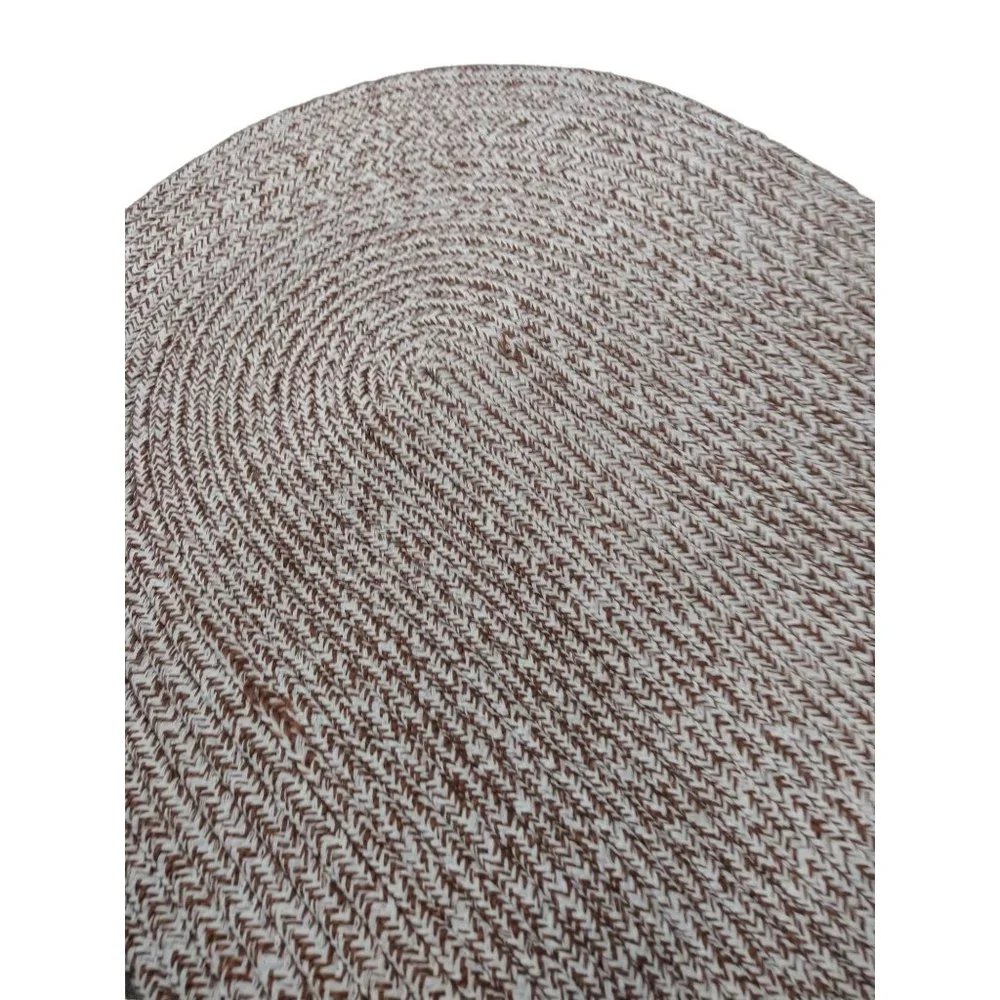 Jute Doormat for Front Door Brown and Cream New